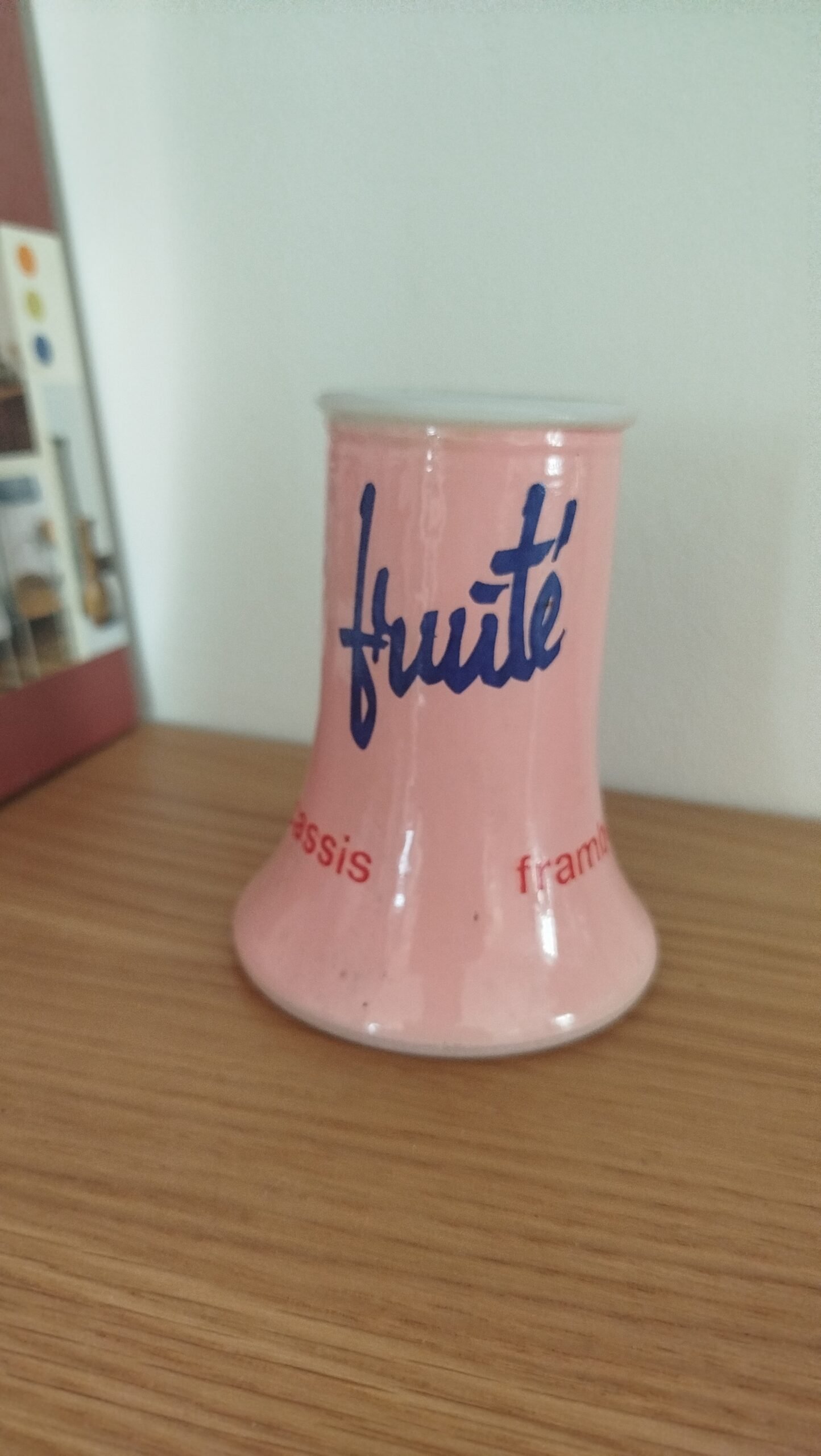 Porte paille fruité opaline
