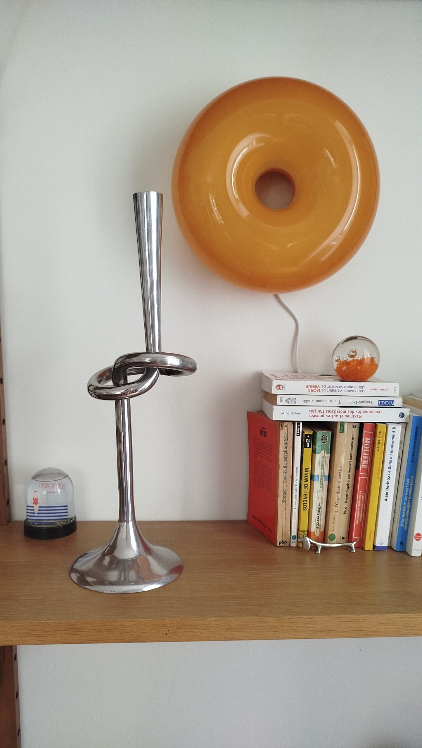 Chandelier aluminium vintage
