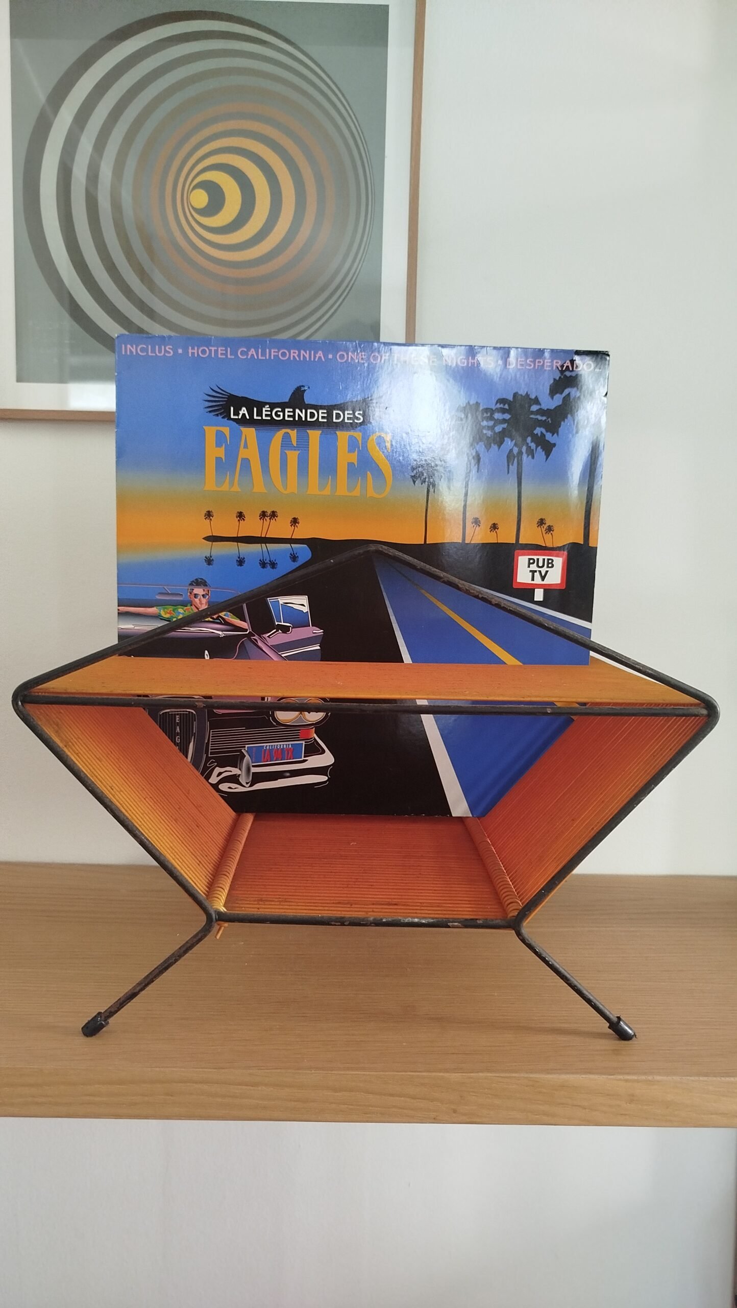 Range vinyle scoubidou vintage