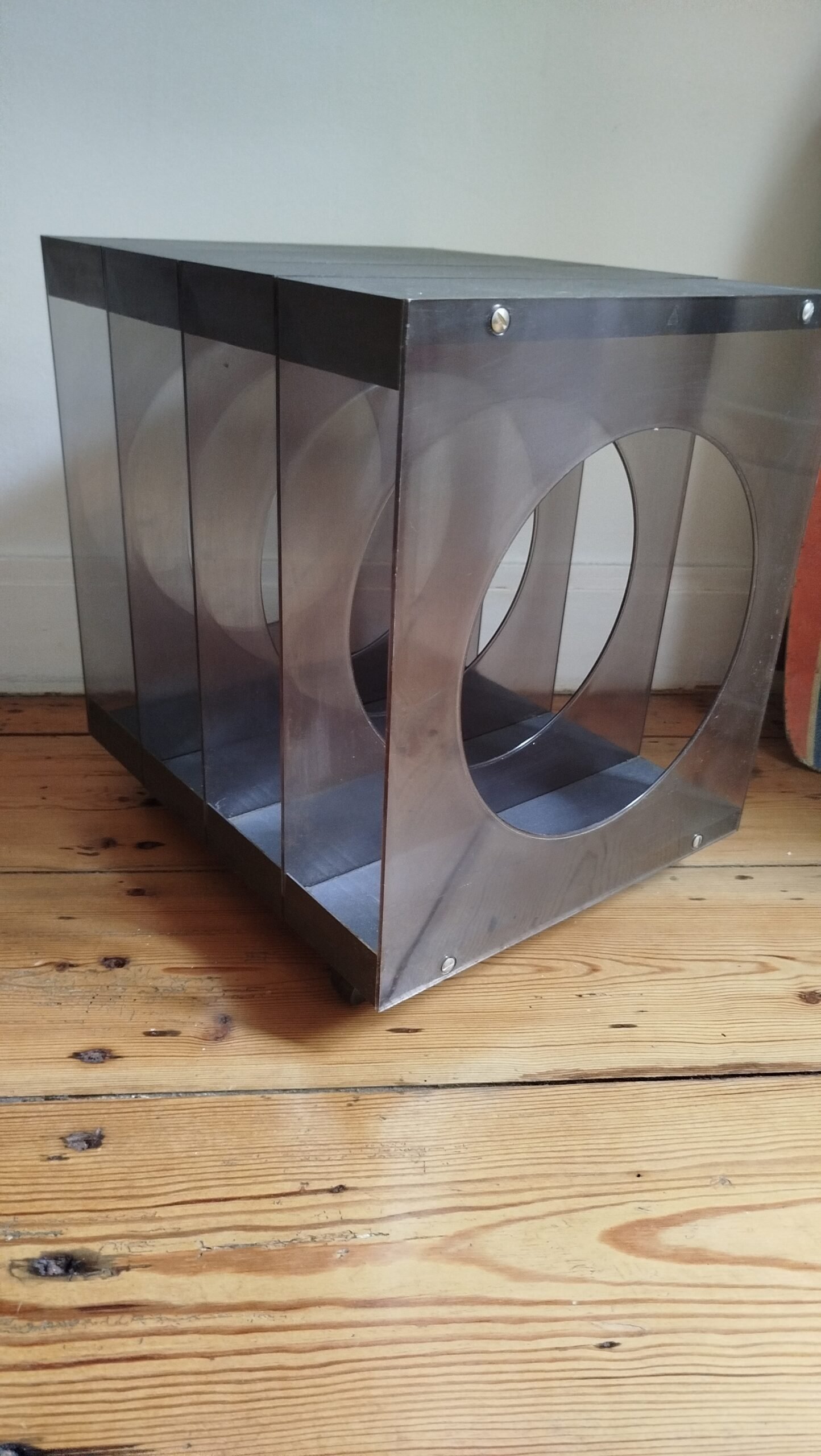 Table d’appoint vinyle