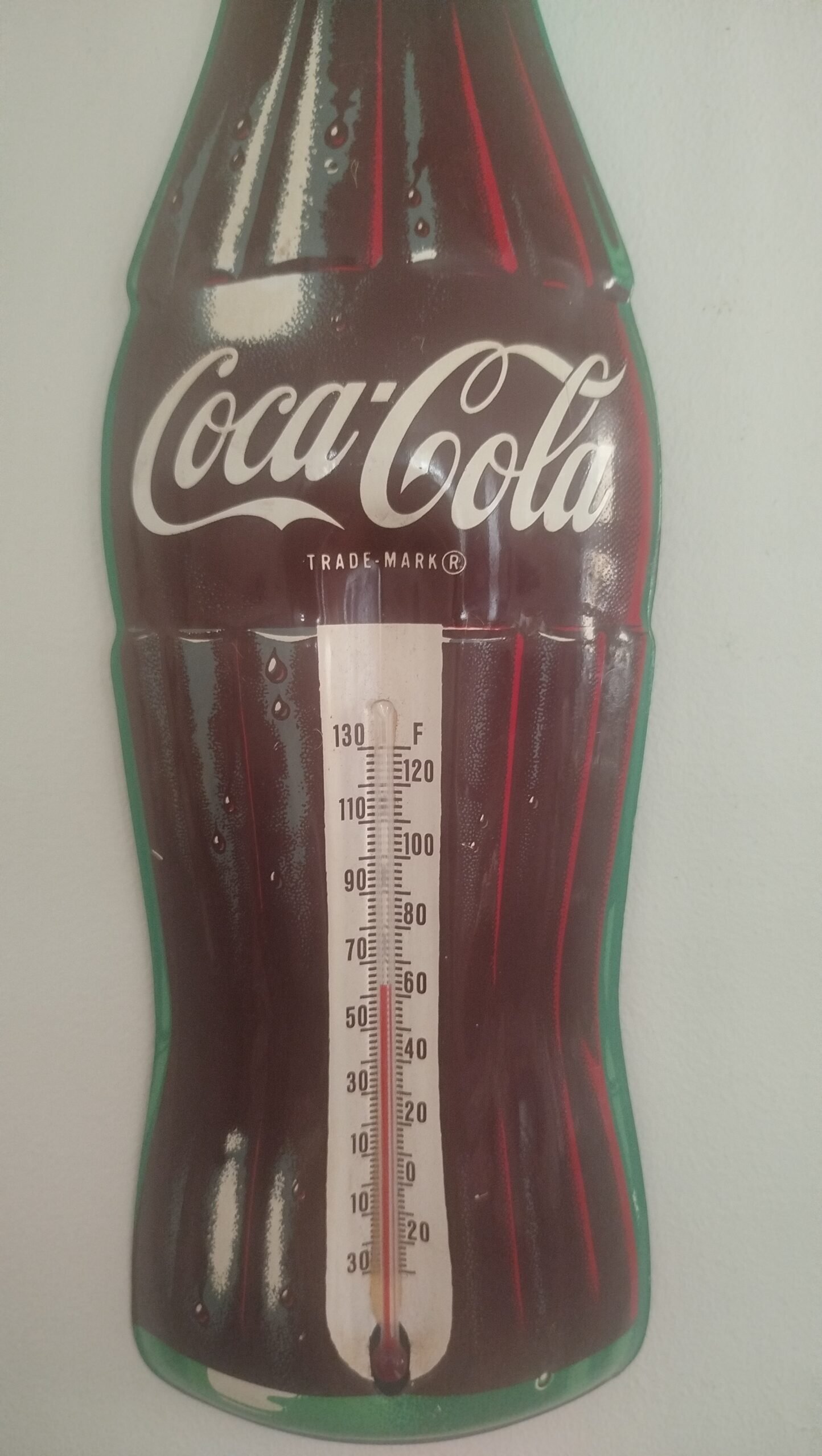 Thermomètre pub coca